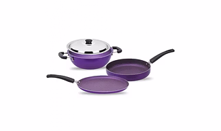 Non Stick Gift Set 3 Pcs Purple