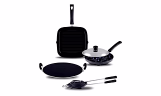 Jaipan Platinum Non-Stick 4pcs Gift Set