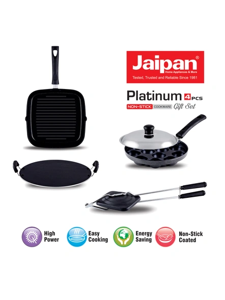Jaipan Platinum Non-Stick 4pcs Gift Set-4