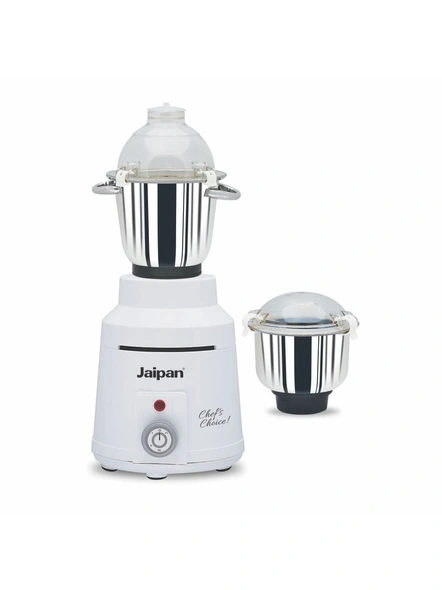 Jaipan 1400 Watts Hotel Star Mixer Grinder (White_)2 Jars-JPHS0044