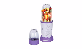 Jaipan Plastic 450 W Nutri Mix Mixer, Grinder, Blender (White and Purple)