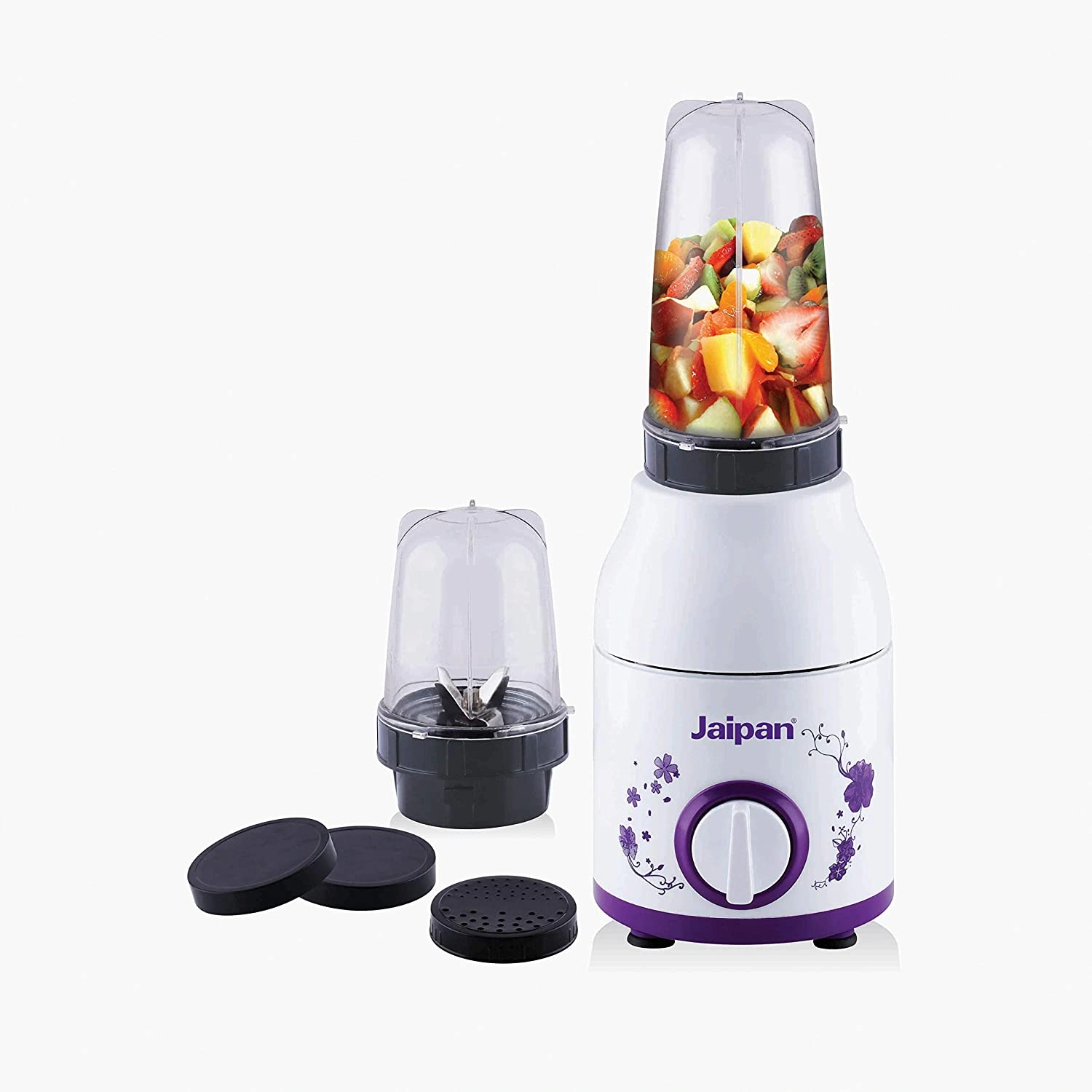 Jaipan Nutri Maxx 450 W Mixer Grinder (White)-JPNB0069