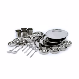 Jaipan 24 pcs Stainless Steel Dinner Set
