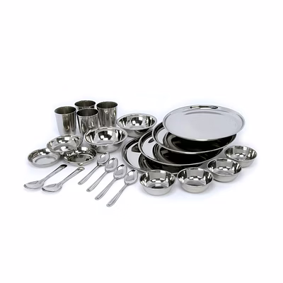 Jaipan 24 pcs Stainless Steel Dinner Set