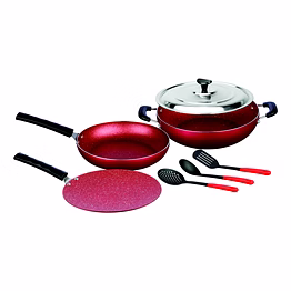 jaipan 7pcs wonder non-stick set