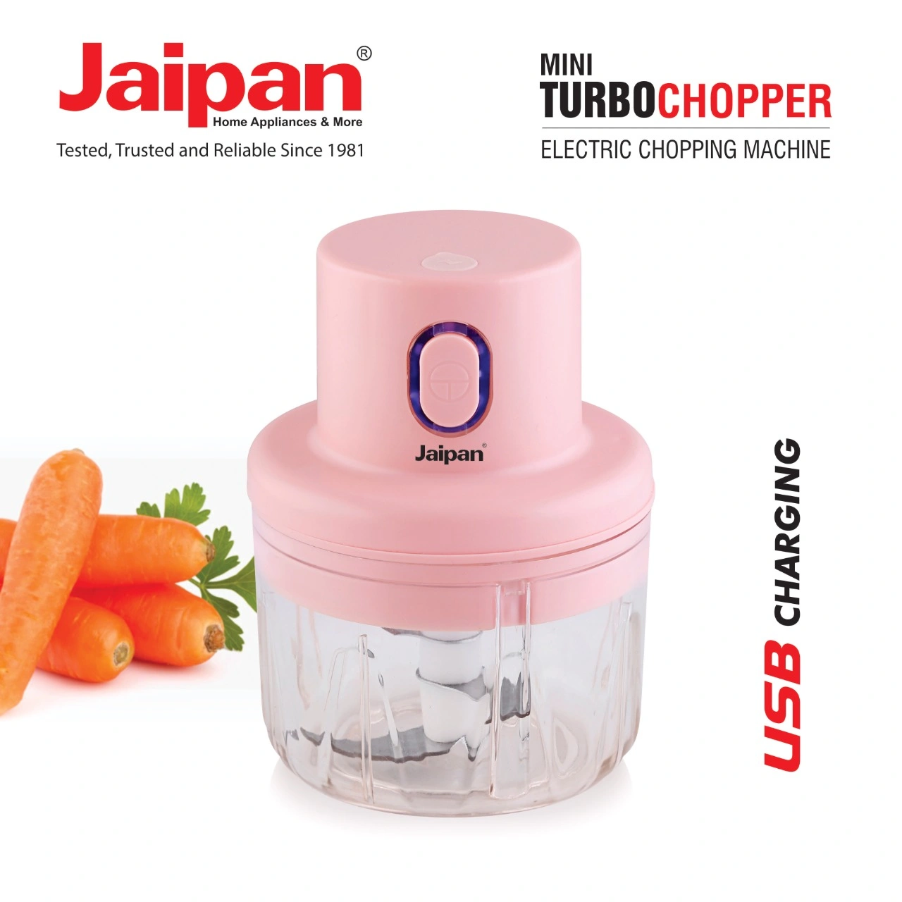 Jaipan Mini Turbo Chopper (USB Chopping Machine)-1