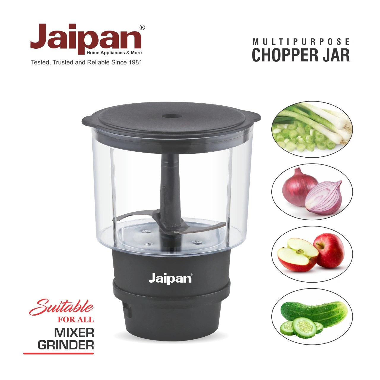 Jaipan Multi Purpose Chopper Jar-2