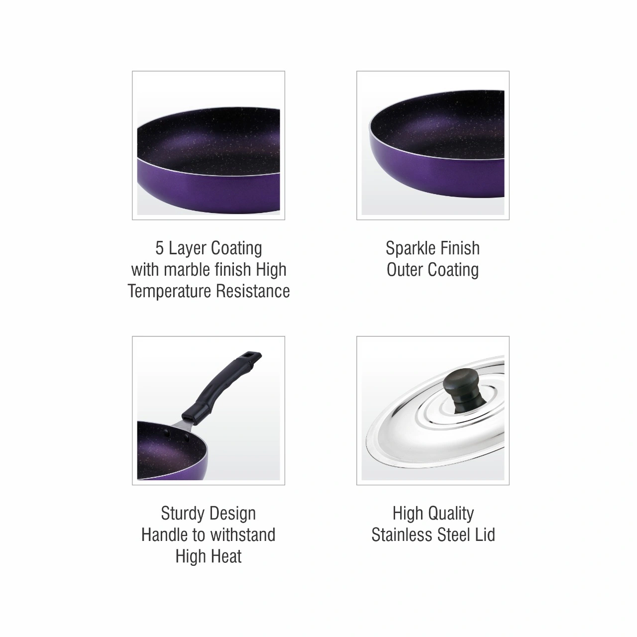 Jaipan Non Stick Gift Set 4 Pcs Purple-2