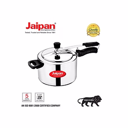 jaipan classic aluminium pressure cooker inner lid (5 liters) ib