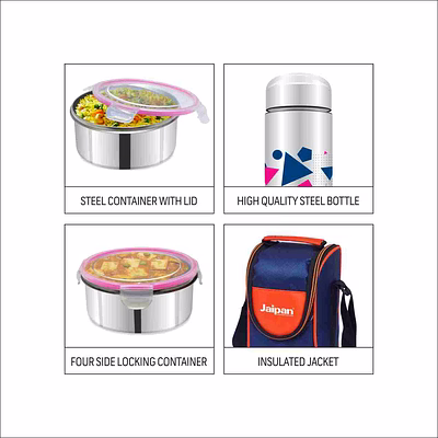 jaipan food carrier combo 4