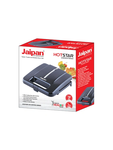 Jaipan Hotstar 750W Sandwich Maker-4