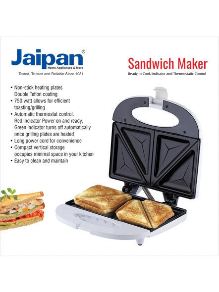 Jaipan Sandwich Maker 750watts (JIC 626)-3