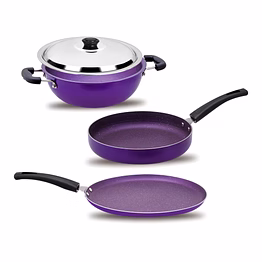 Jaipan Non Stick Gift Set 3 Pcs Purple