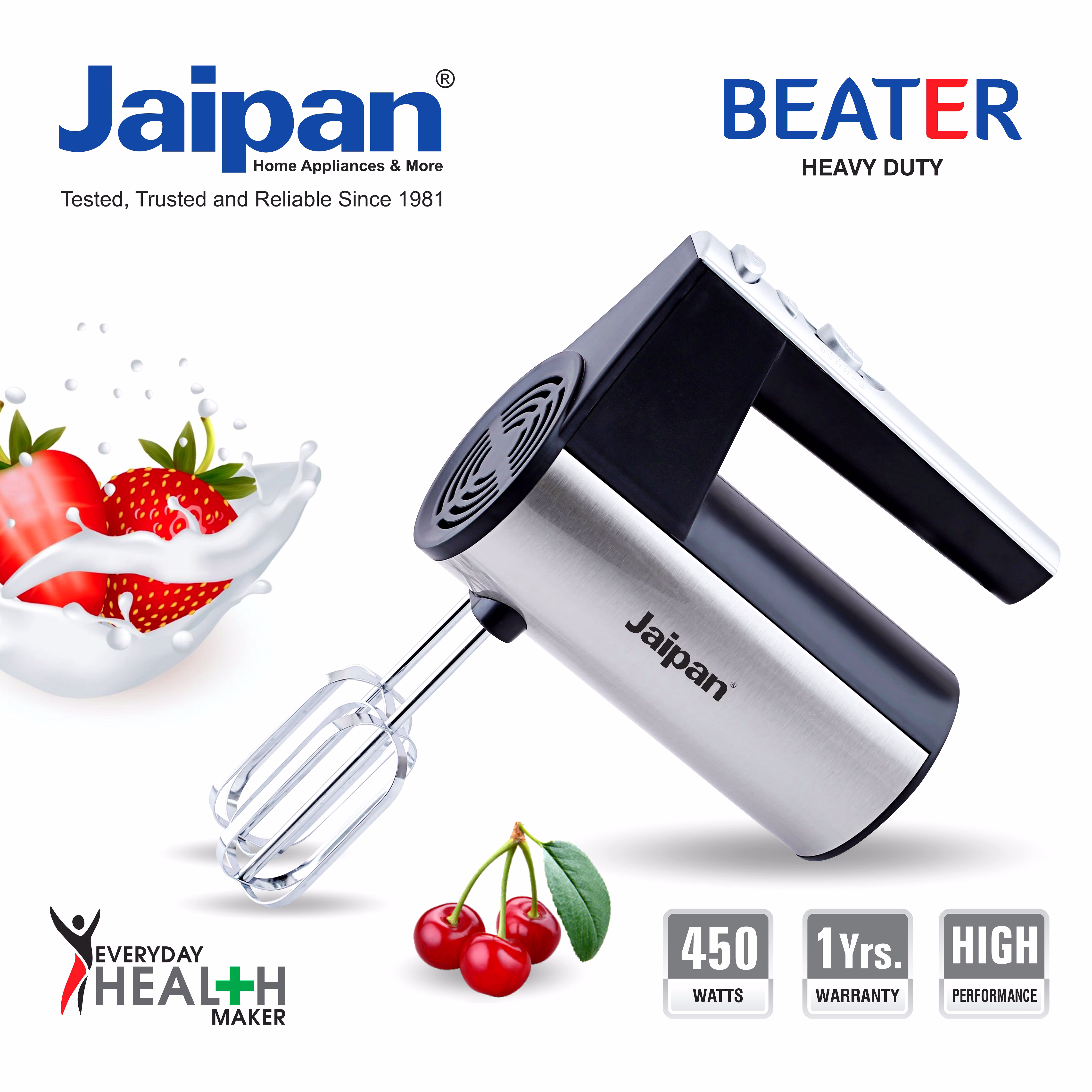 Jaipan Hand Beater 400 watts image 3