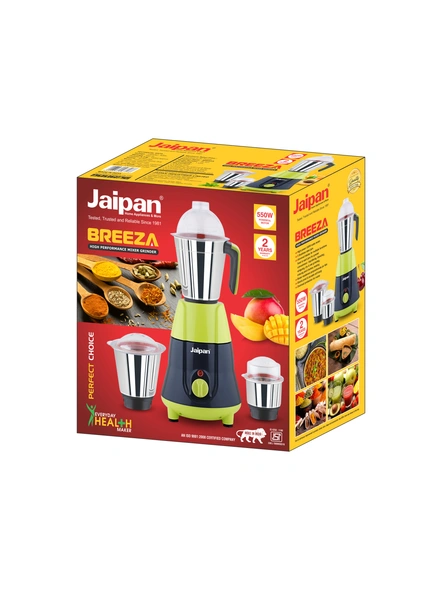 Jaipan Breeza Mixer Grinder 550watts-6