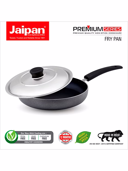 Jaipan Premium Fry pan 240 mm Induction Based-3