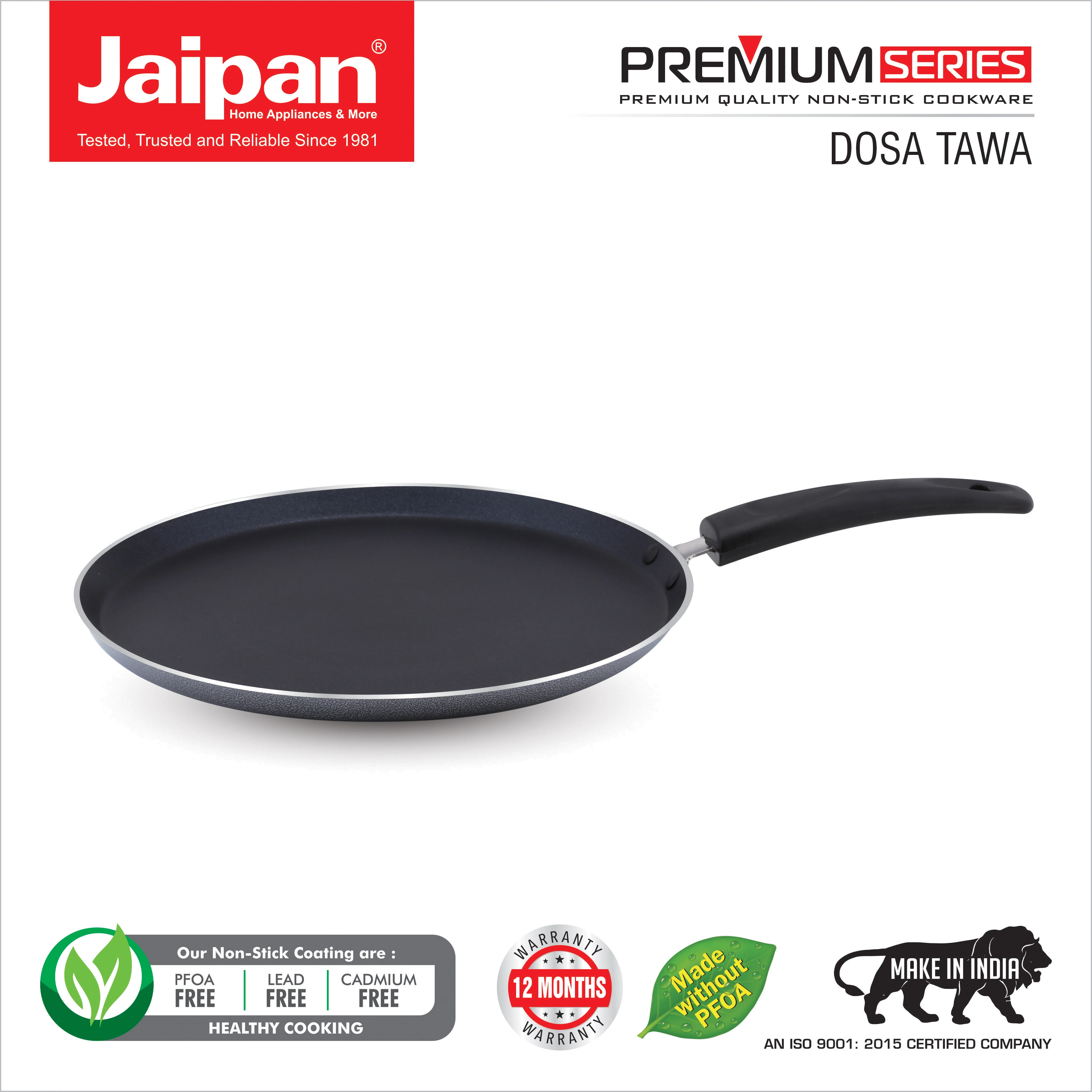 Jaipan Premium Dosa Tawa Induction Based 305 mm-1