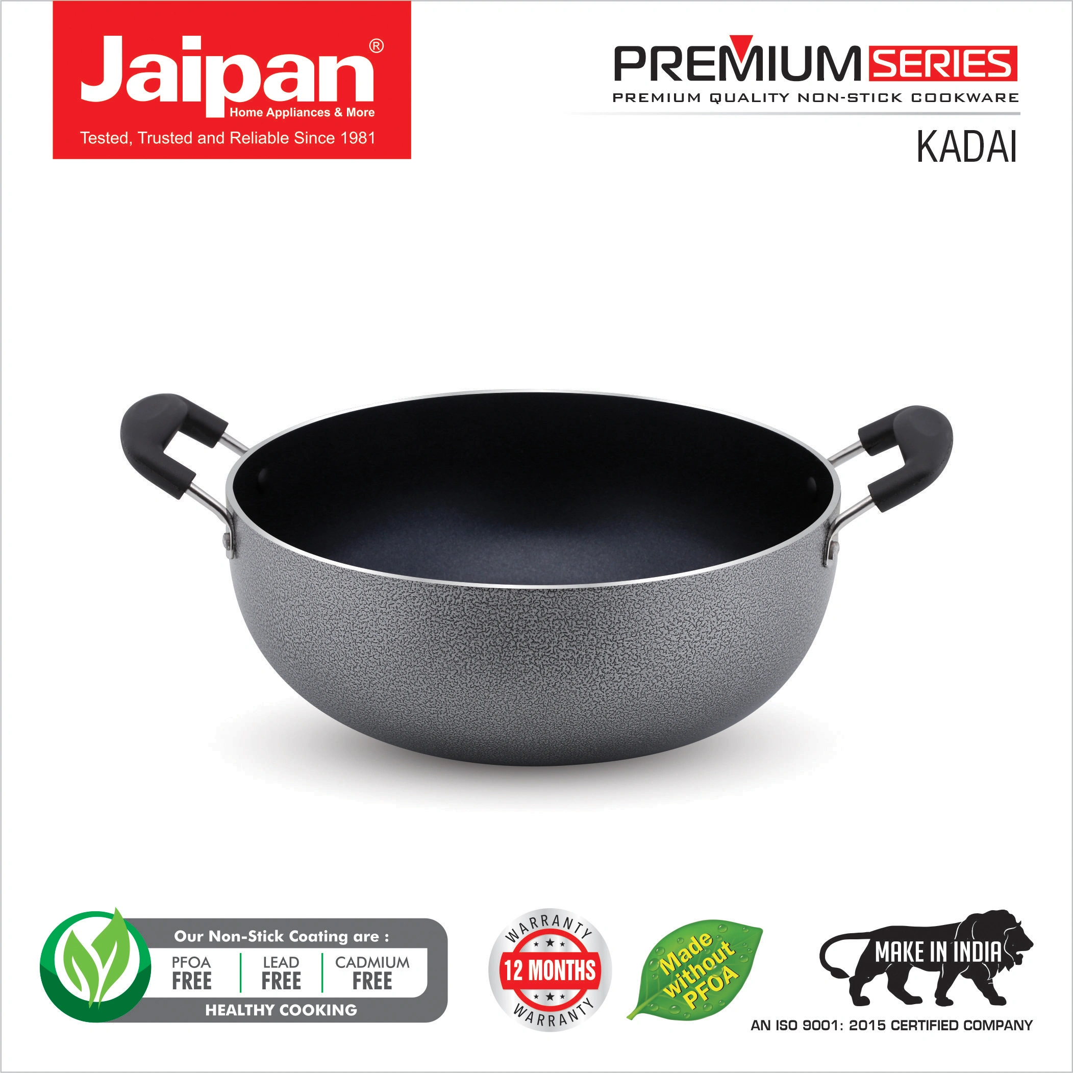 JAIPAN PREMIUM DEEP KADAI 2.5 Ltr Induction Based-4