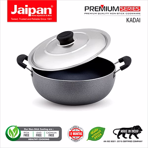 Jaipan Premium Deep Kadai 2 Ltr Induction Based