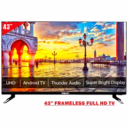 jaipan 43 inch full hd smart led tv | a+ grade panel | android smart os | built-in wi-fi | screen mirroring | 2 years warranty