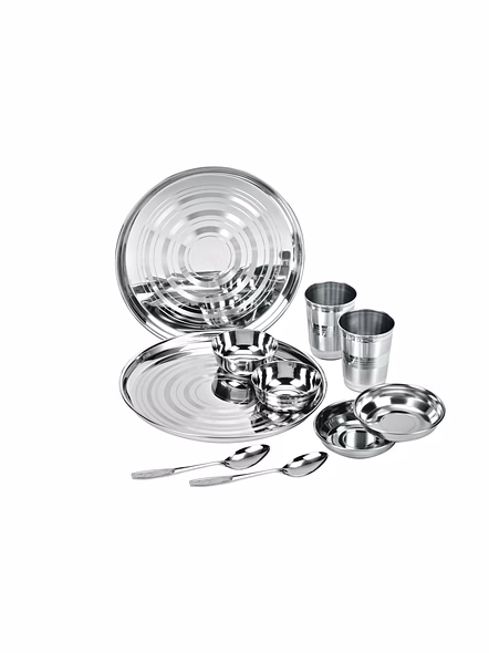 Jaipan 10 Pcs Stainless Steel Dinner Set