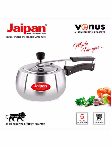 Jaipan Venus 3 Aluminum Pressure Cooker inner lid-1