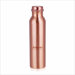 jaipan 1000ml pure copper water bottle leak proof & rust proof water bottle