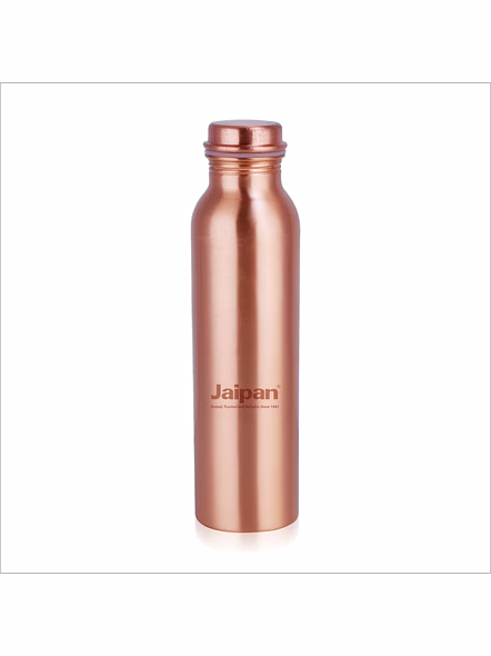 Jaipan 1000ml Pure Copper Water Bottle Leak Proof &amp; Rust Proof Water Bottle-JPACB2406