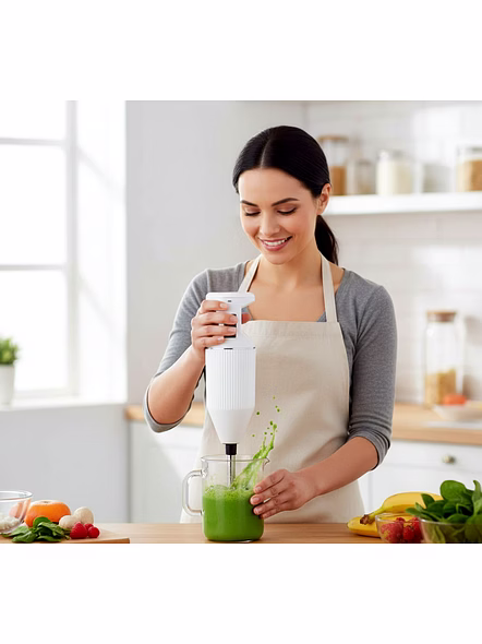 Jaipan JP_PBL 200-Watt Portable Blender (White)-6