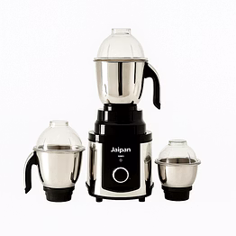 jaipan sonet mixer grinder | 1100 watt | 3 stainless steel jars | heavy duty motor | abs body | 2 years warranty | steel black colour