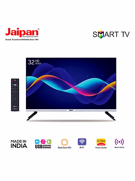 Jaipan 32 Inch Smart Android LED TV (JS3200) | A+ Grade Panel | HD Ready Resolution | Built-in Wi-Fi | 20W Speakers | 2 Years Warranty-3