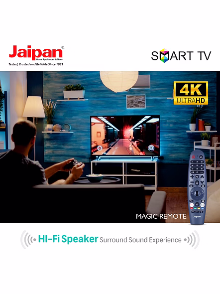Jaipan 55 Inch Smart LED TV | 4K Ultra HD | WebOS Operating System | Magic Remote | Built-in Wi-Fi &amp; Ethernet | Screen Mirroring | 2 GB RAM &amp; 16 GB ROM | 2 Years Warranty-3