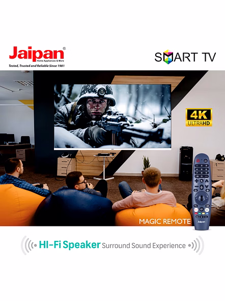 Jaipan 65 Inch Ultra HD 4K Smart LED Television | WebOS | Magic Remote | Built-in Wi-Fi | Screen Mirroring | 2 Years Warranty-5