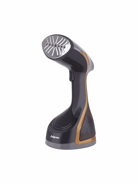 Jaipan Garment Steamer, Wrinkle Remover, Iron, Fast Heat, 180 ML Water Tank, 1600W, Detachable Fabric Brush (Black &amp; Grey)-JPHS0006