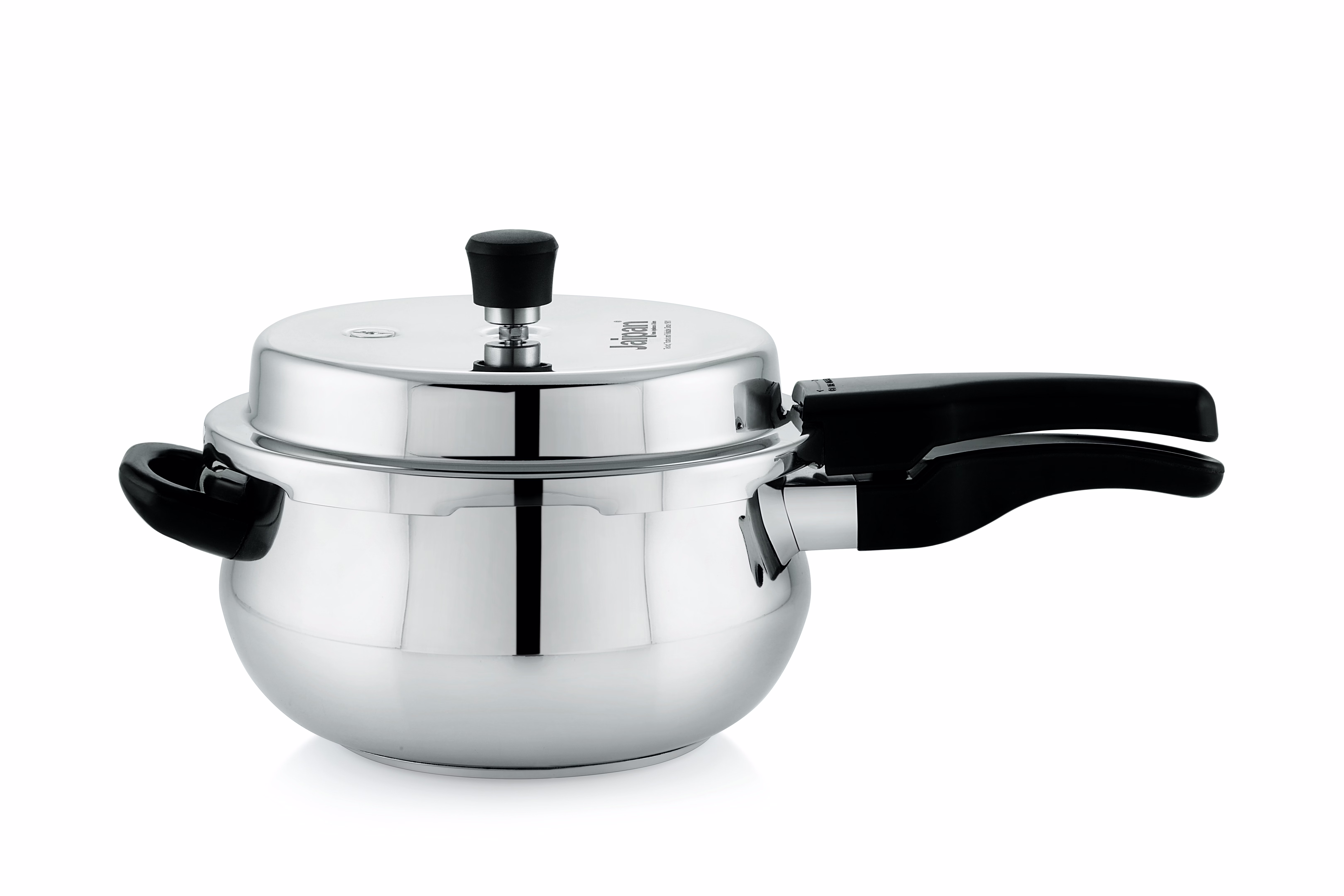 jaipan stainless steel belly pressure cooker 5 litres