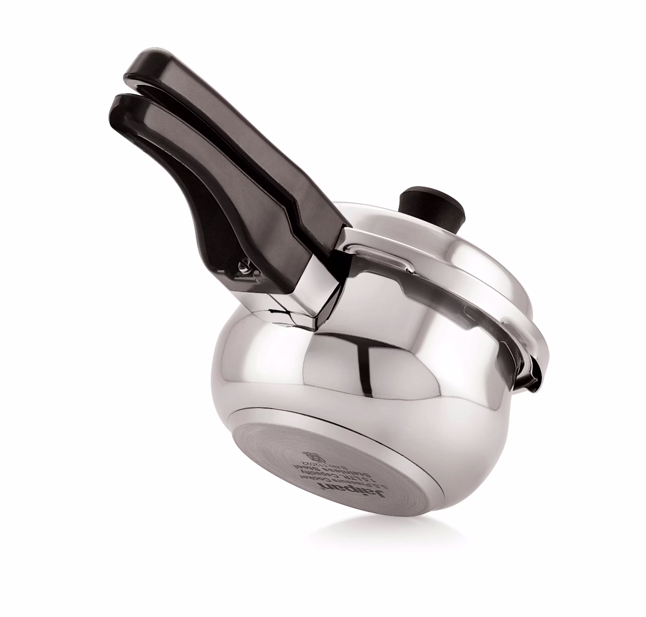 Jaipan 1.5L Stainless Steel Belly Pressure Cooker with Induction Compatible Base image 3