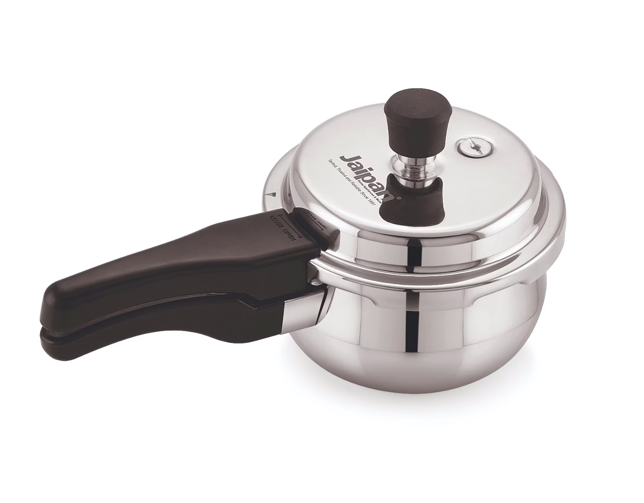 Jaipan 1.5L Stainless Steel Belly Pressure Cooker with Induction Compatible Base image 4