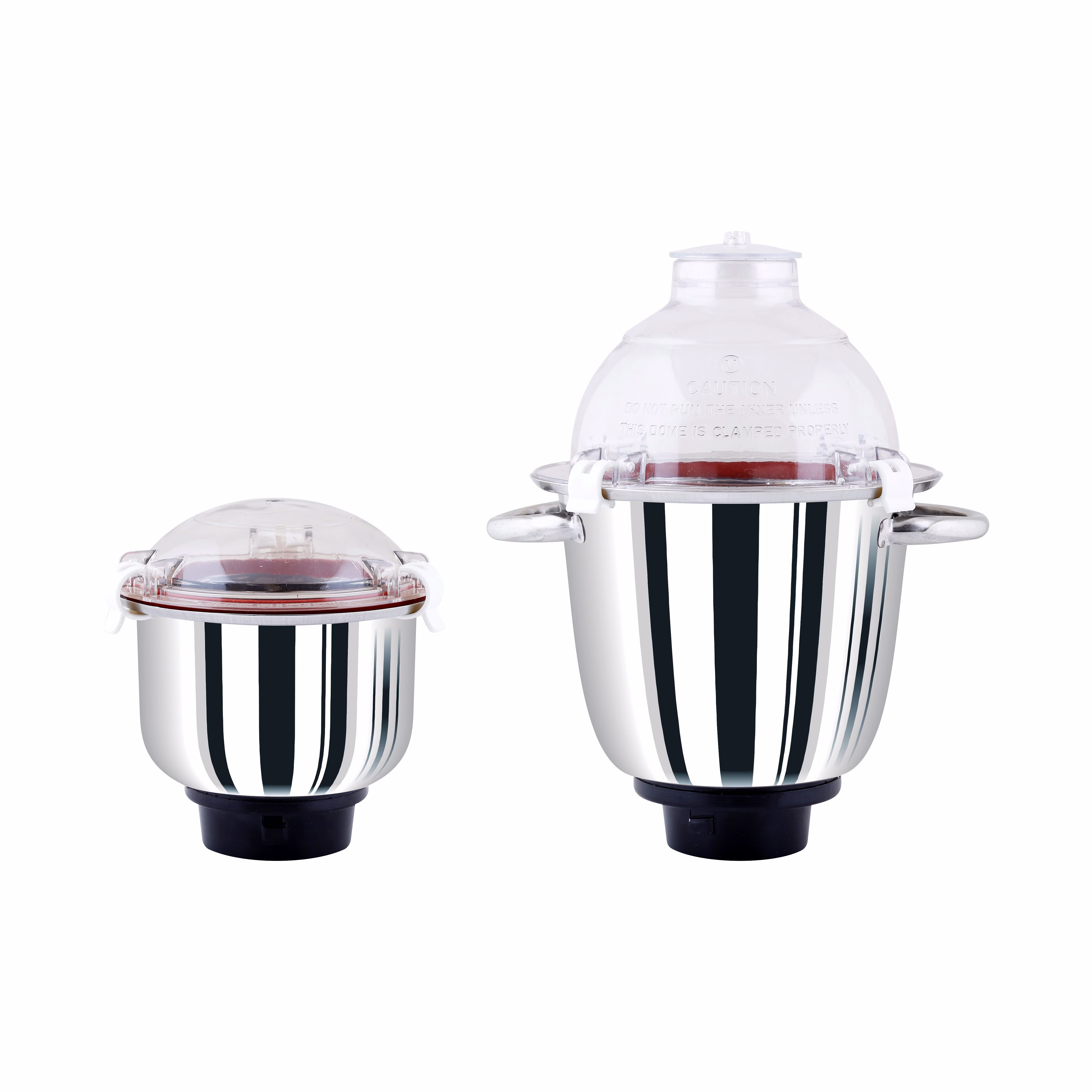 Jaipan Star King 1000 Watts Professional Mixer Grinder | Turbo TRQ Series motor | Virgin ABS White and Green Body | 2 Stainless Steel Jars & Blades | RPM-21000 | 2 Years Warranty. image 2