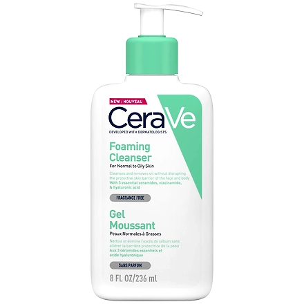 CeraVe Foaming Cleanser for Normal to Oily Skin-MS131