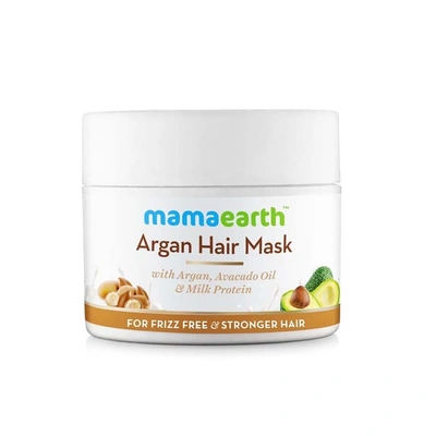 MamaEarth Argan Hair Mask with Argan Avocado Oil and Milk Protein for Frizz free & Stronger Hair