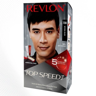 Revlon Top Speed Hair Color 70M Natural Black