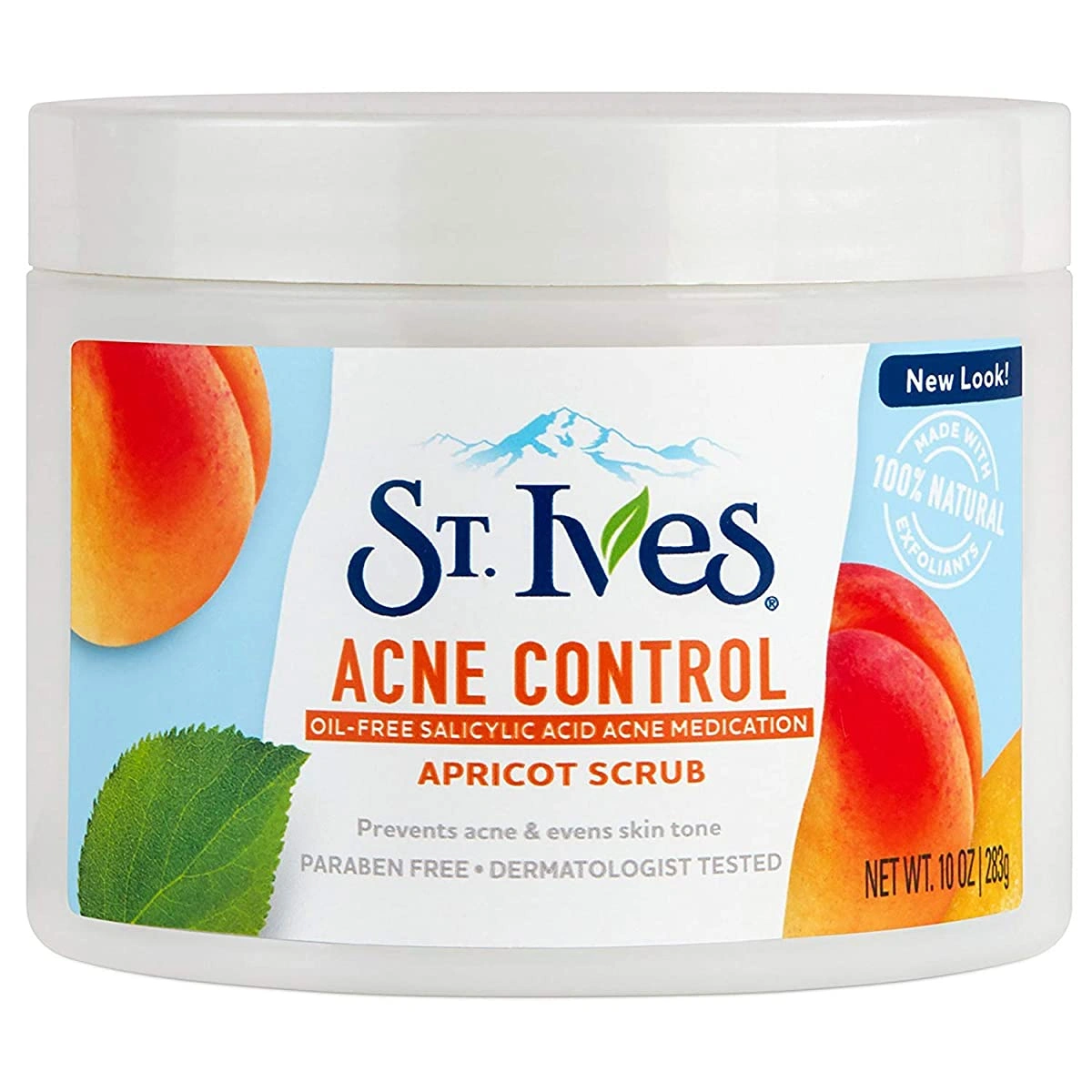 St. Ives Blemish Control Apricot Scrub Jar-MS294