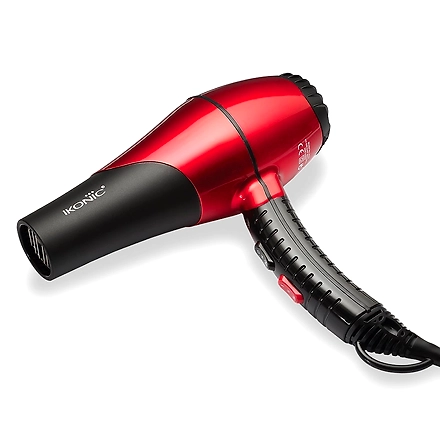 Ikonic Professional Hair Dryer 2200 (Red &amp; Black)-MS335