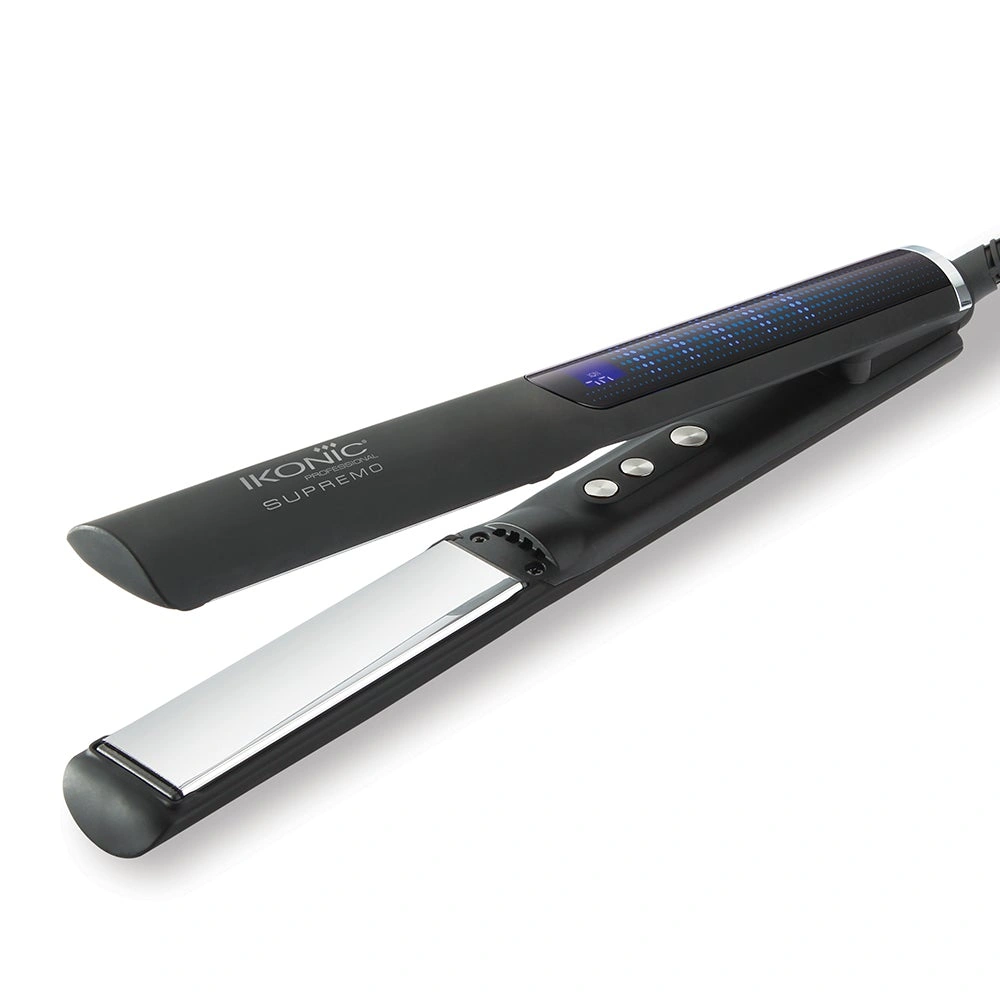 Ikonic Professional Hair Straightener Supremo (Black)-MS351