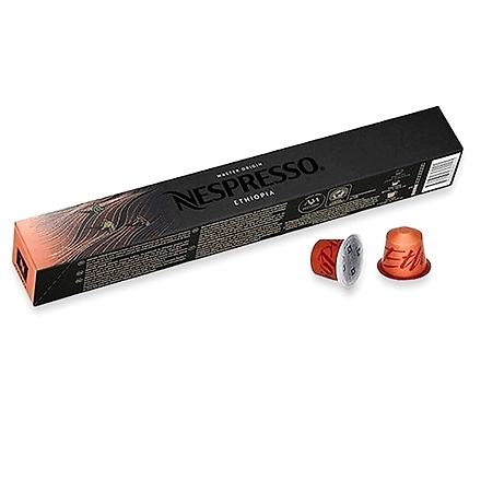 Nespresso Nestle Coffee Pods-10 Capsules (Master Origin Ethiopia)-MS712