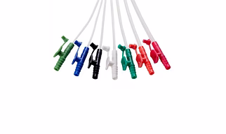 Suction Catheter With Thumb Control