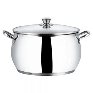 Vinod Stainless Steel Almaty Casserole - 20 Cm, 4 L (Induction Friendly)-3037