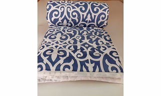 Hand Made Cotton Quilt/Comforter/Blanket