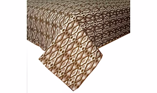 Hand Printed Cotton Rectangular Tablecloth/Table Cover