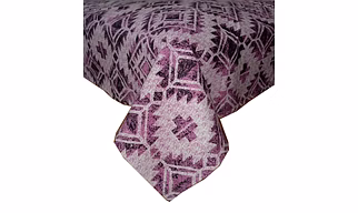 Hand Printed Cotton Rectangular Tablecloth/Table Cover